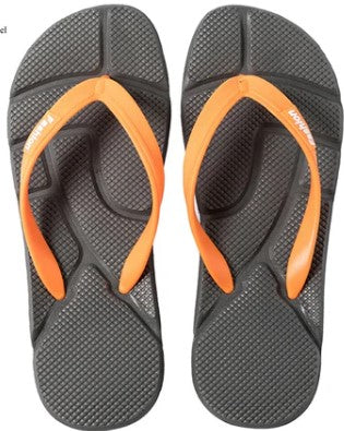 Grey Orange Flip Flops Men Beach Slippers Home Slipper Flip-Flop Indoor Light Wear