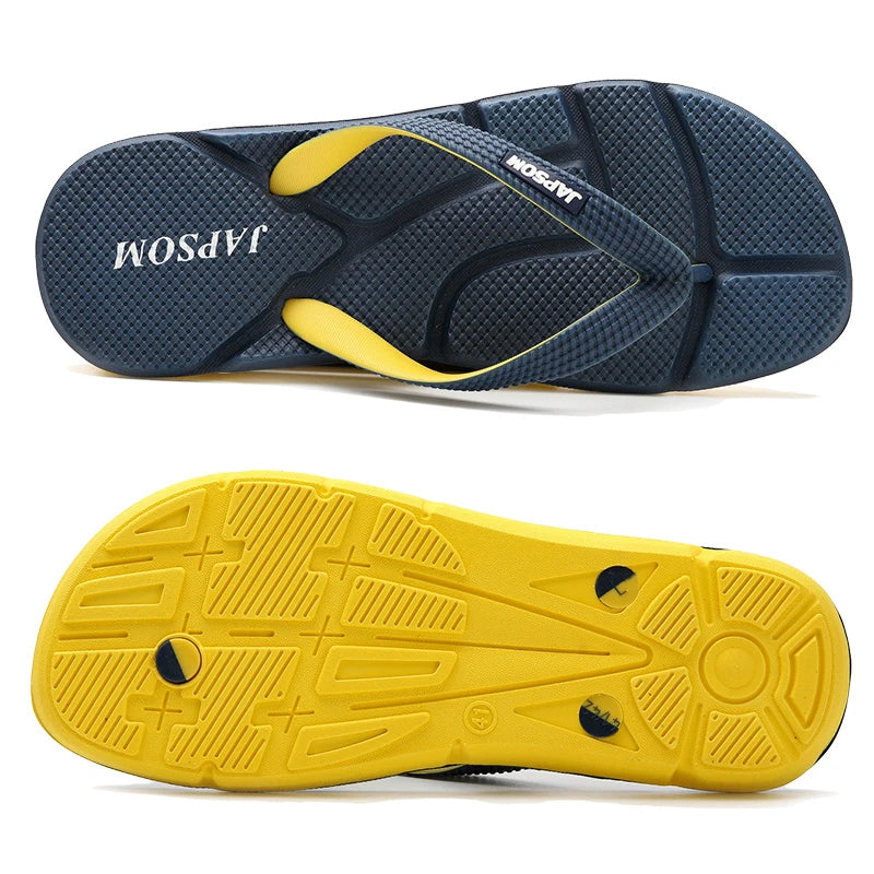 Flip-flops Albastru Bărbați Papuci de plajă Papuci de casă Flip-Flop Indoor Light Wear